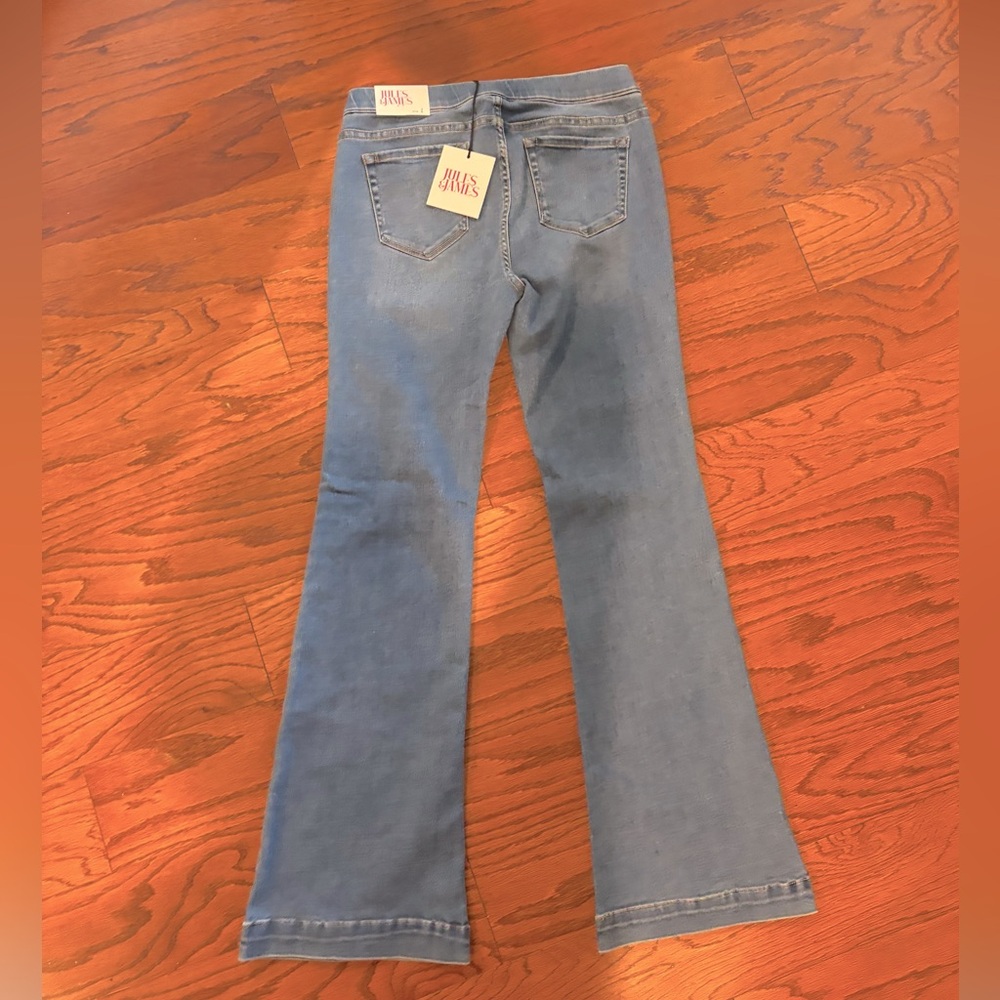 Jules & James medium wash stretch flare jeans  L (10-12)  (29-30)